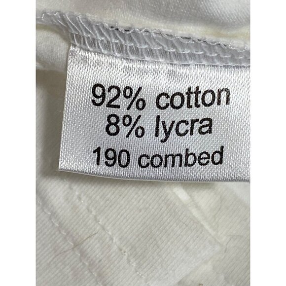 Top Line Lemon Capri Beaded White Tank Top Women’s Size Large NWOT - Picture 7 of 7